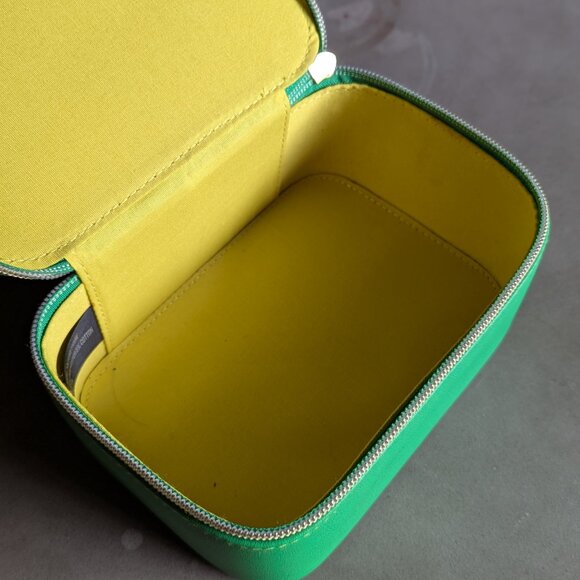 Tata Harper Green Mini Train Case - Picture 3 of 4